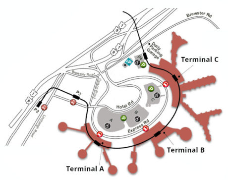 Newark Airport Terminals